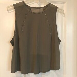 Lululemon Sculpt Cropped Tank Top - Nomad